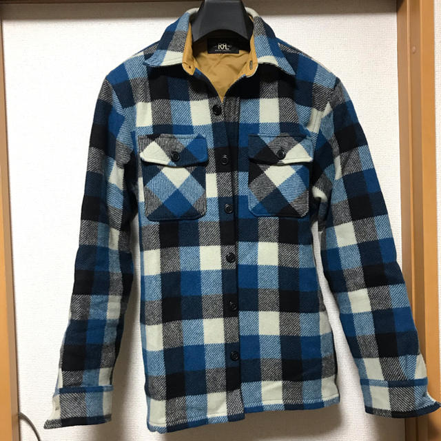 RRL チェックジャケット 中綿入り