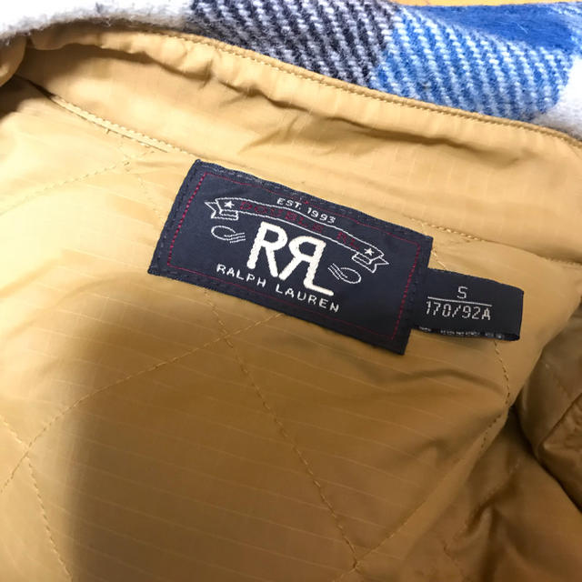 RRL(ダブルアールエル)のRRL チェックジャケット 中綿入り メンズのジャケット/アウター(その他)の商品写真