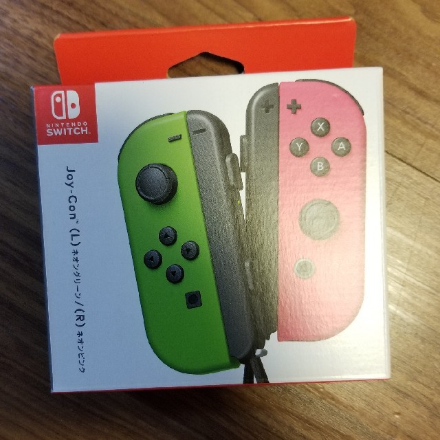 Joy-Con(L) ネオングリーン/(R) ネオンピンクの通販 by hiromix's shop｜ラクマ