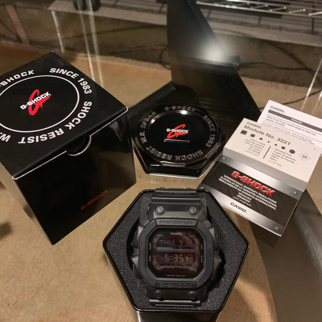 G-SHOCK(ジーショック)のG-SHOCKのマットブラック  GX-56BB-1DR ビッグフェイス メンズの時計(腕時計(デジタル))の商品写真