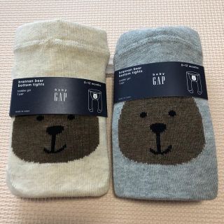 ギャップ(GAP)のGap80cmくまさんタイツ🐻(靴下/タイツ)