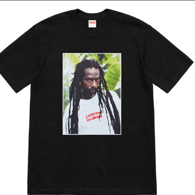 黒 S 19SS Supreme Buju Banton Tee フォトT