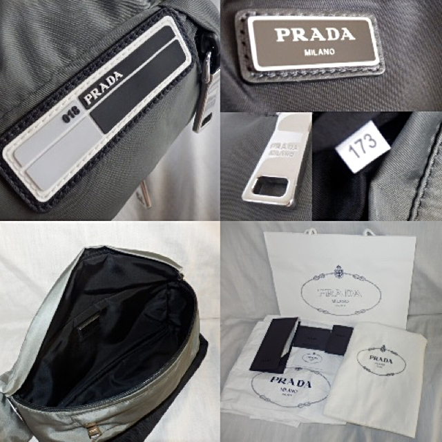 PRADA(プラダ)の新品 本物 正規品 PRADA プラダ メンズ ボディバッグ ベルトバッグ メンズのバッグ(ボディーバッグ)の商品写真