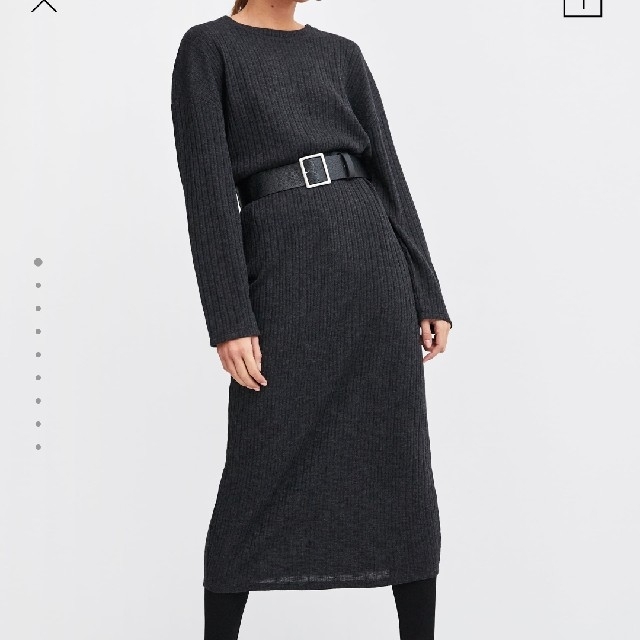 【新品未使用】ZARA ベルト テクスチャーベスト エクリュ ホワイト 白 希少