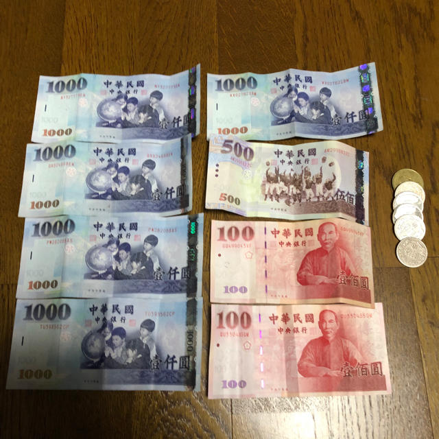 新規購入 台湾ドル 5800元 貨幣