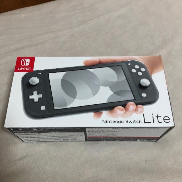 ゲームソフト/ゲーム機本体Nintendo Switch Lite  グレー　ニンテンドー スイッチ　グレ