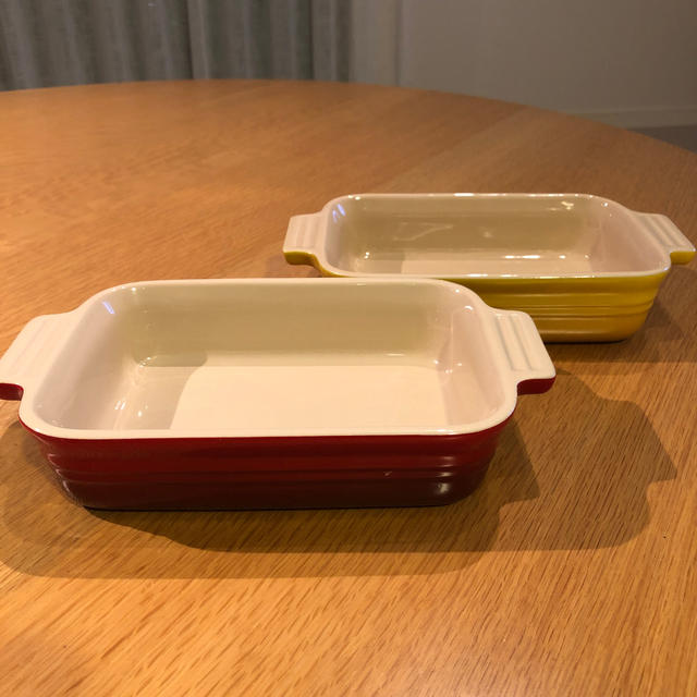 LE CREUSET - ル・クルーゼグラタン皿の通販 by ハマ's shop LE CREUSET - ル・クルーゼグラタン皿の通販 by ハマ's shop