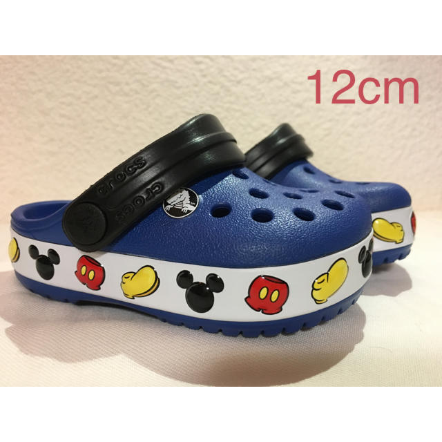 crocs(クロックス)の新品　クロックス ミッキー 12cm キッズ/ベビー/マタニティのベビー靴/シューズ(~14cm)(サンダル)の商品写真