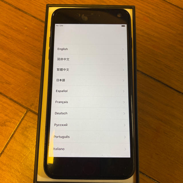 iPhone7plus 128ギガ　残債なし　SIMロック解除済み