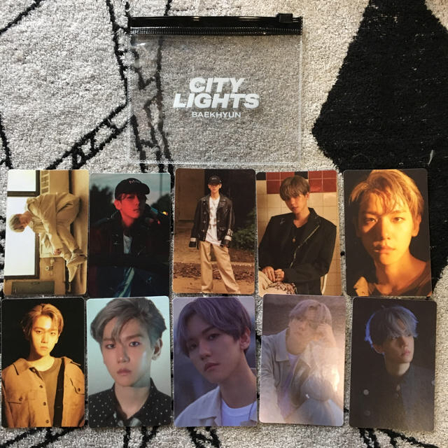 EXO ベッキョン city lights ステッカー10枚セット - K-POP/アジア EXO ベッキョン city lights ステッカー10枚セット - K-POP/アジア