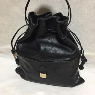 ランセル(LANCEL)のランセルレザー巾着バッグ☆Y様専用(ショルダーバッグ)