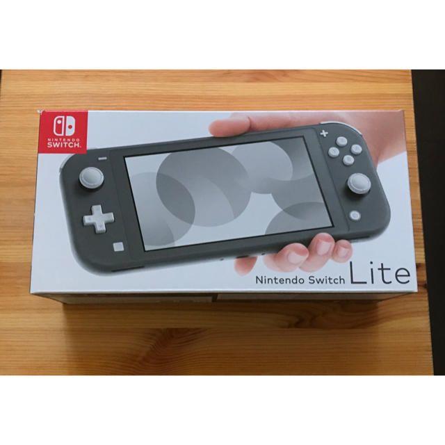 Nintendo Switch Lite本体グレー任天堂スイッチライト新品ゲームソフト/ゲーム機本体
