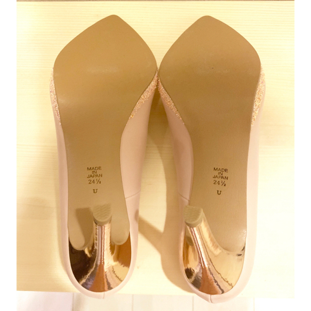 DIANA(ダイアナ)のダイアナ ピンクスムース マルチグリッター&Dr.Martensスニーカー レディースの靴/シューズ(ハイヒール/パンプス)の商品写真
