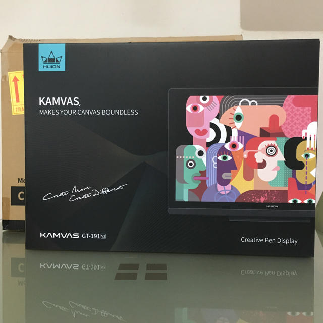 【期間限定値下げ】HUION Kamvas 液タブ GT-191V2PC/タブレット