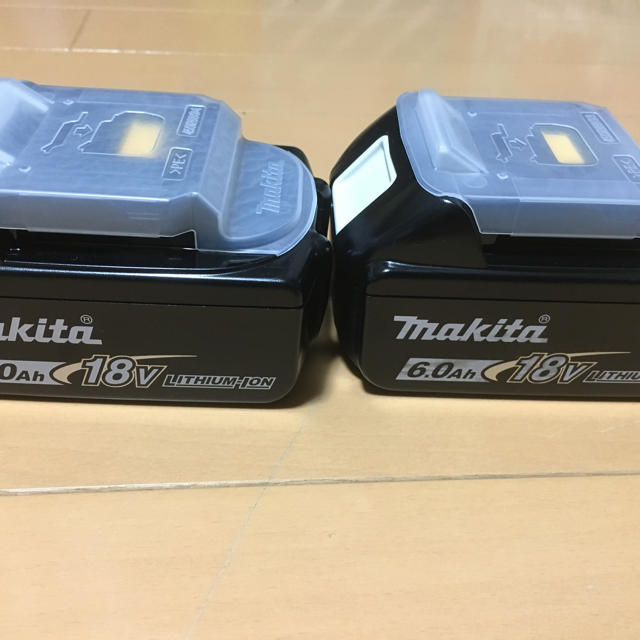 新品 マキタ バッテリ BL1860B 純正 2個 + 充電器 その他のその他(その他)の商品写真