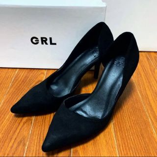 グレイル(GRL)の美品♡GRL グレイル パンプス ハイヒール ミュール(ハイヒール/パンプス)