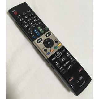 シャープ(SHARP)のシャープ sharp アクオス　aquos テレビリモコン GA863WJSA(その他)