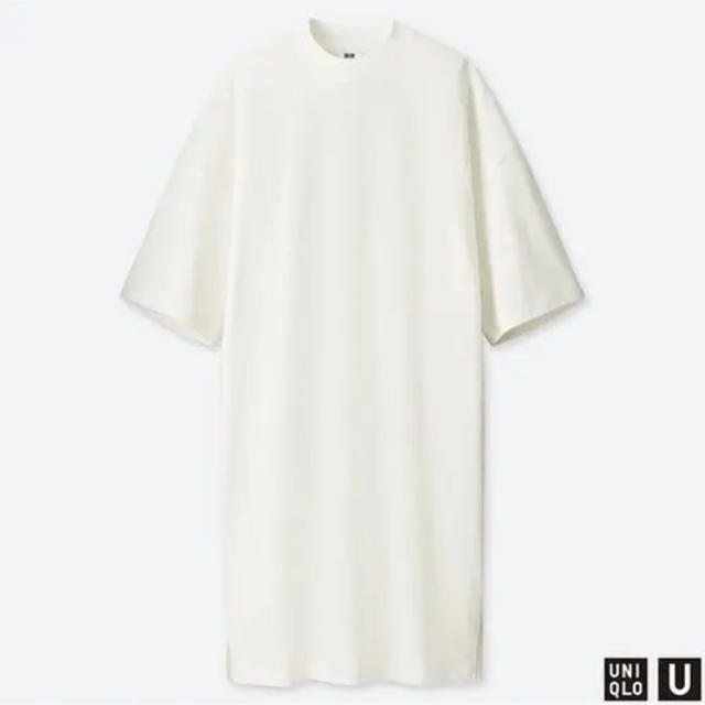 UNIQLO(ユニクロ)のみくぴぴ様専用 UNIQLO オーバーサイズTワンピース ユニクロU レディースのワンピース(ロングワンピース/マキシワンピース)の商品写真