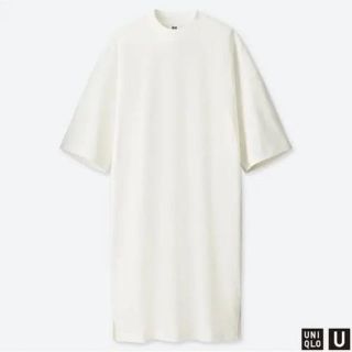 ユニクロ(UNIQLO)のみくぴぴ様専用 UNIQLO オーバーサイズTワンピース ユニクロU(ロングワンピース/マキシワンピース)