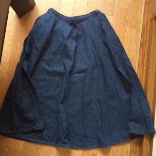 ダブルクローゼット(w closet)のwcloset＊デニムロングスカート(ロングスカート)