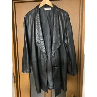 バレンシアガ(Balenciaga)のバレンシアガ　レザーコート(レザージャケット)