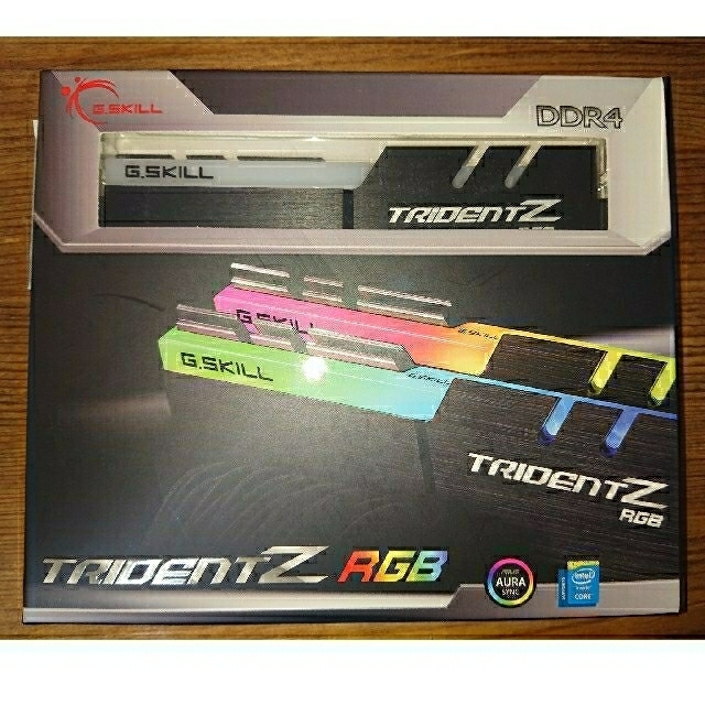 G.SKILL Trident Z RGB 3200MHz 8GB×2枚計16G