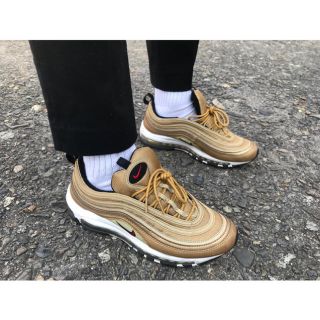 ナイキ(NIKE)のairmax97 gold 27cm(スニーカー)