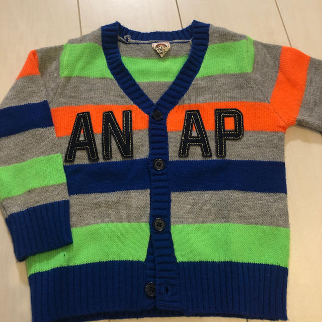 ANAP(アナップ)のANAP カーディガン  キッズ/ベビー/マタニティのキッズ服男の子用(90cm~)(カーディガン)の商品写真