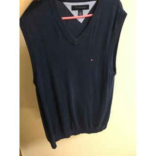 トミーヒルフィガー(TOMMY HILFIGER)の古着 TOMMY HILFIGER ニットベスト(ベスト)