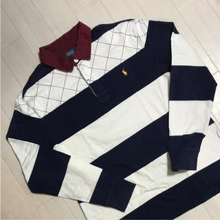 ポロラルフローレン(POLO RALPH LAUREN)のラルフローレン ボーダーラガーシャツ170(Tシャツ/カットソー)