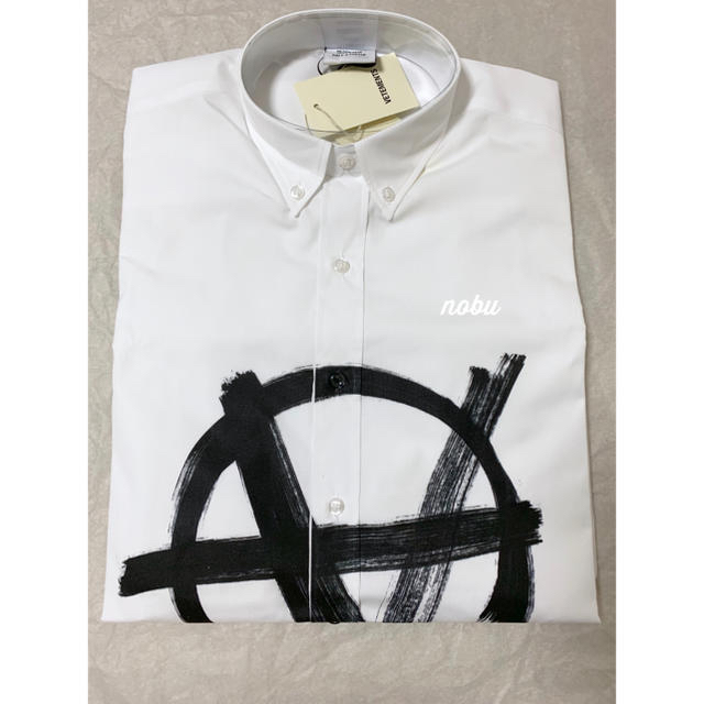 新品【 VETEMENTS  】Anarchy Print Shirt シャツ