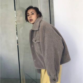 アメリヴィンテージ(Ameri VINTAGE)の【値下げ中】Ameri◎OVER SIZE ECO MOUTON COAT(ムートンコート)