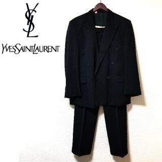 イヴサンローランボーテ(Yves Saint Laurent Beaute)のYves Saint Laurent ダブルブレスト セットアップ 濃紺(セットアップ)