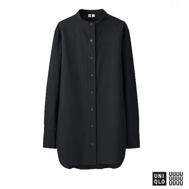 LEMAIRE(ルメール)のUNIQLO U スタンドカラー ロングシャツ レディースのトップス(シャツ/ブラウス(長袖/七分))の商品写真