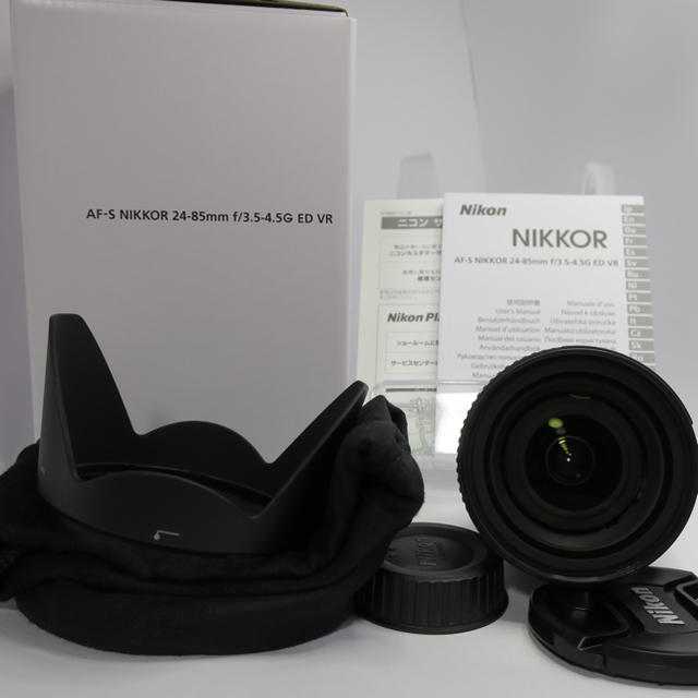 Nikon(ニコン)の【美品】Nikon AF-S 24-85mm f3.5-4.5G ED VR スマホ/家電/カメラのカメラ(レンズ(ズーム))の商品写真