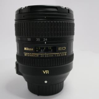 ニコン(Nikon)の【美品】Nikon AF-S 24-85mm f3.5-4.5G ED VR(レンズ(ズーム))