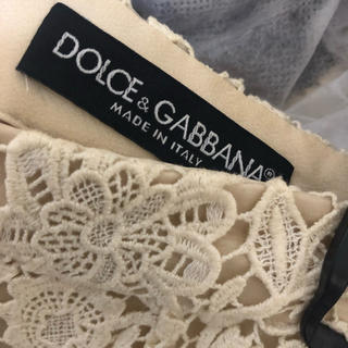 ドルチェ&ガッバーナ(DOLCE&GABBANA) レーススカート ひざ丈スカートの 