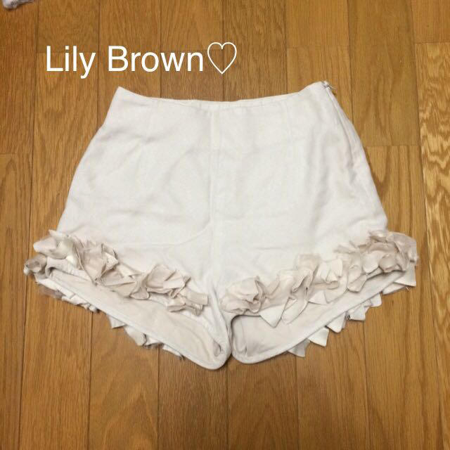 Lily Brown(リリーブラウン)の大人気ショートパンツ♡ レディースのパンツ(ショートパンツ)の商品写真