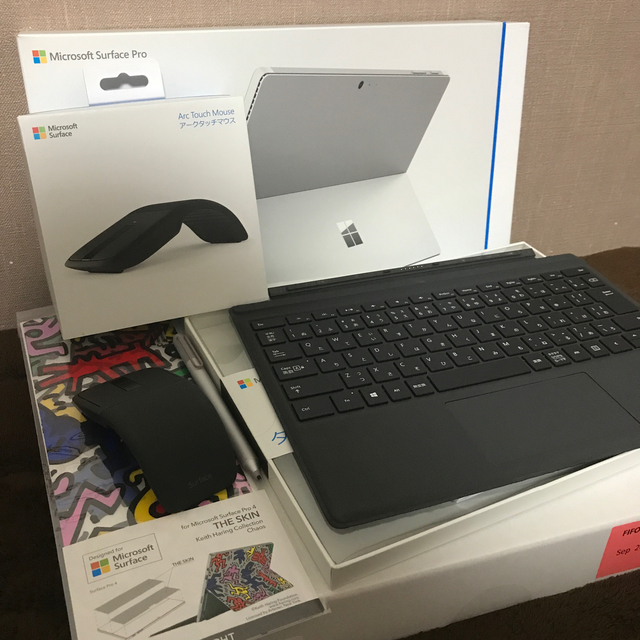 Surface Pro 4 + タイプカバー + Arc Touch Mouse 1
