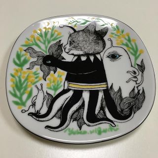 ヒグチユウコ 新作 九谷焼 絵皿 (GUSTAVE)新品の通販 by 666vistlip's
