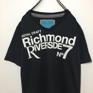 ROYAL CRAFT ロイヤルクラフト 半袖 Tシャツ ビッグ プリント 古着(Tシャツ/カットソー(半袖/袖なし))