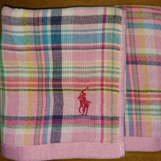 ポロラルフローレン(POLO RALPH LAUREN)のラルフローレンタオルハンカチ新品未使用(タオル/バス用品)