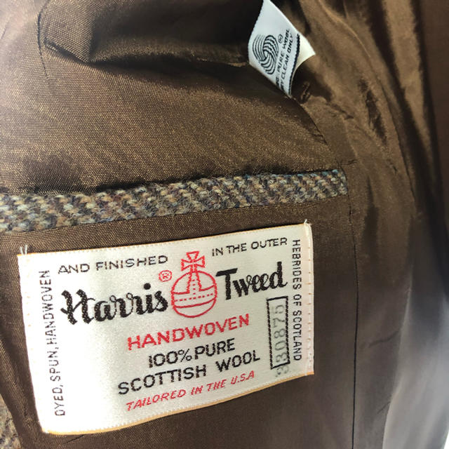 Harris Tweed(ハリスツイード)のハリスツイード ジャケット レディースのジャケット/アウター(テーラードジャケット)の商品写真