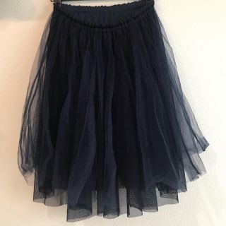 トッコ(tocco)のtocco closet ミモレ丈チュールスカート(ひざ丈スカート)