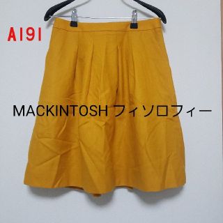 マッキントッシュフィロソフィー(MACKINTOSH PHILOSOPHY)のA191♡MACKINTOSH スカート(ひざ丈スカート)