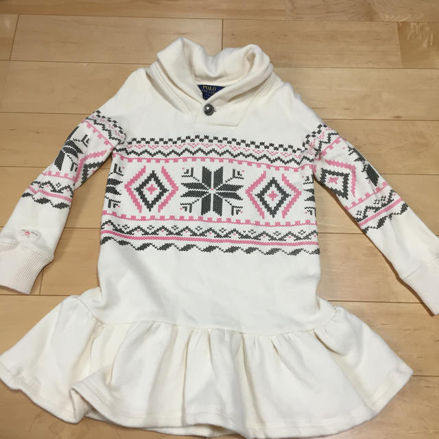 Ralph Lauren(ラルフローレン)のラルフローレン☆5T(110センチ)ワンピース キッズ/ベビー/マタニティのキッズ服女の子用(90cm~)(ワンピース)の商品写真