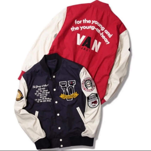 VAN Jacket - 新品未使用！VAN 70th スタジャン！完売商品！の通販 by ♡ ｜ヴァンヂャケットならラクマ