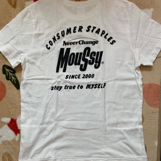 moussy(マウジー)のMOUSSY CONSUMER STAPLES TSJ レディースのトップス(Tシャツ(半袖/袖なし))の商品写真