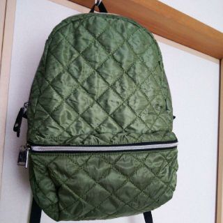 サック(SAC)のsac リュック  秋色 カーキ マザーズバッグにも！(リュック/バックパック)