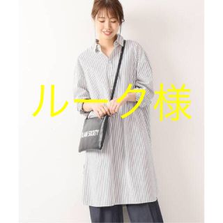 スピックアンドスパン(Spick & Span)のSpick and Span パールボタンロングシャツ(シャツ/ブラウス(長袖/七分))